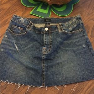 Dean denim mini
